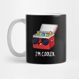 I'm Cooler Funny Box Pun Mug